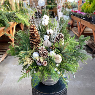 Holiday Porch Pot